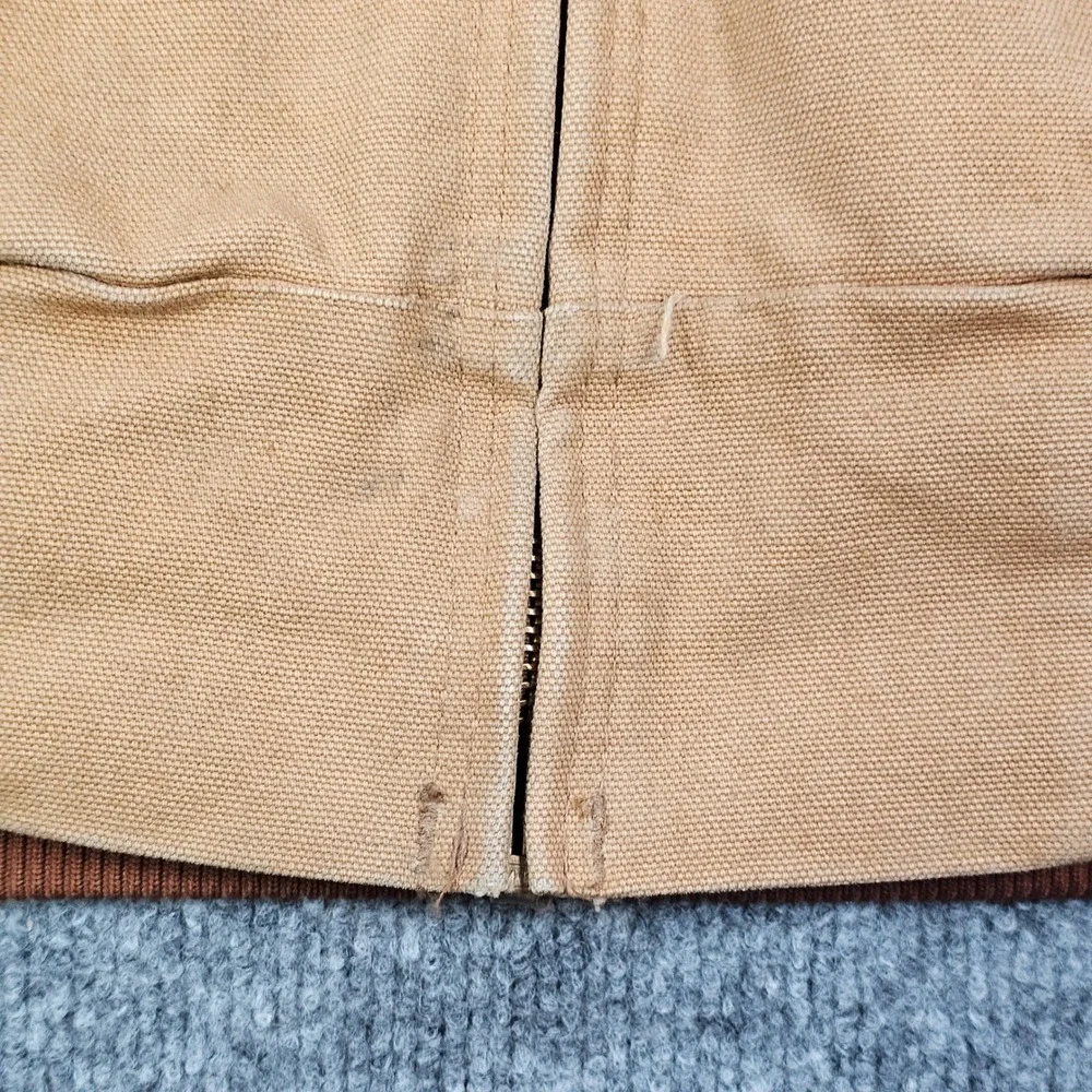Carhartt JR106 Duck Thermal Lined Active Jac Hooded Jacket Carhartt Brown 6XL
